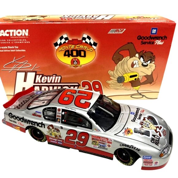 Action Other - Kevin Harvick #29 2001 Monte Carlo 1:24 Die-Cast GM Goodwrench Looney Tunes TAZ